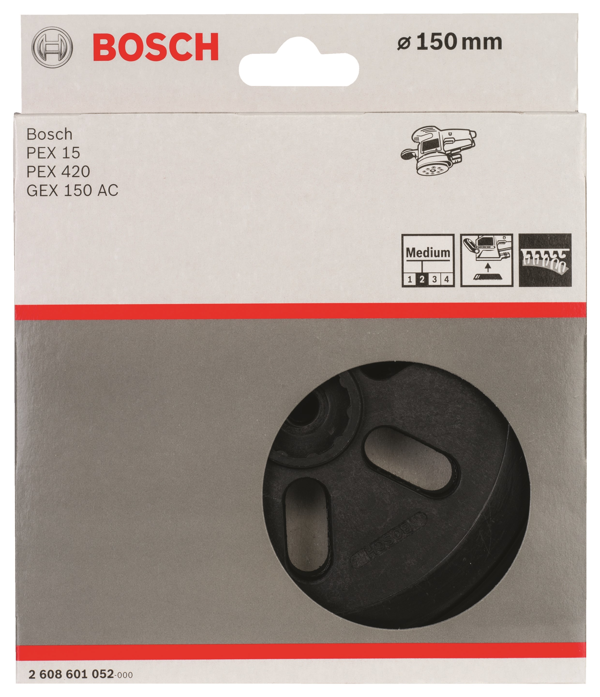 Bosch Slibetallerken Slibemaskine 2608601052