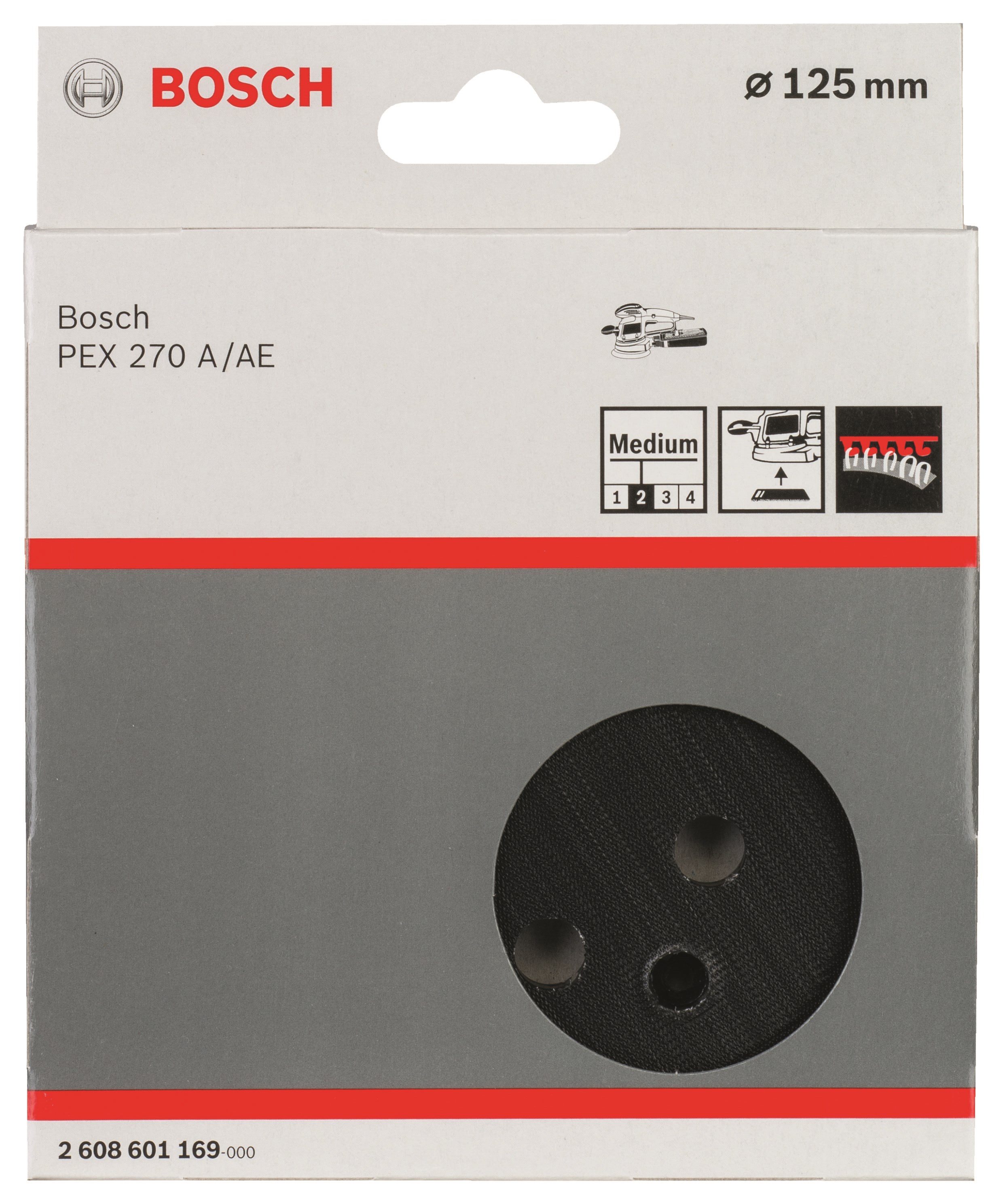 Bosch Slibetallerken Slibemaskine 2608601169