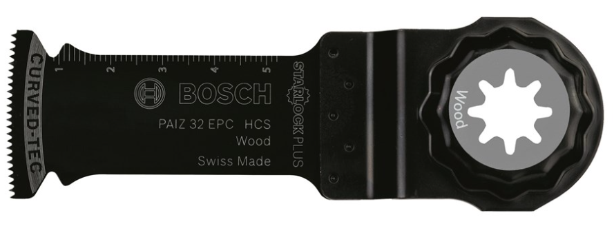Bosch HCS-dyksavsklinge PAIZ 32 EPC Wood 60 x 32 mm Multiværktøj 2608662311