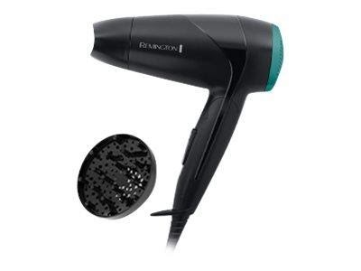 REMINGTON Hårtørrer D1500 On The Go - 2000 W Hørtørrer Sort