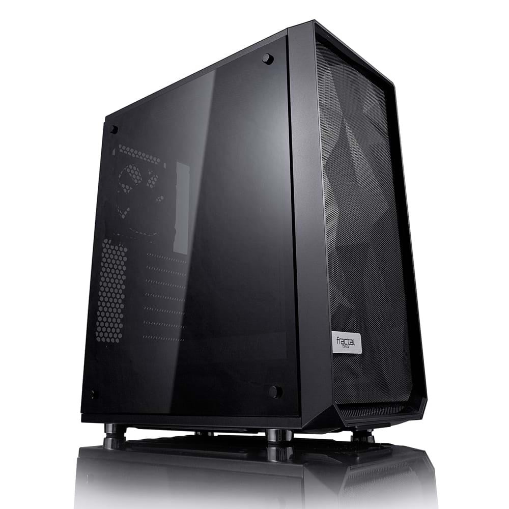 Fractal Design Meshify C TG - Black - Kabinet - Miditower - Sort Kabinet FD-CA-MESH-C-BKO-TG