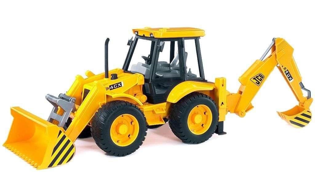 Bruder JCB 4CX Backhoe loader toy Legetøjsbil 4001702024284