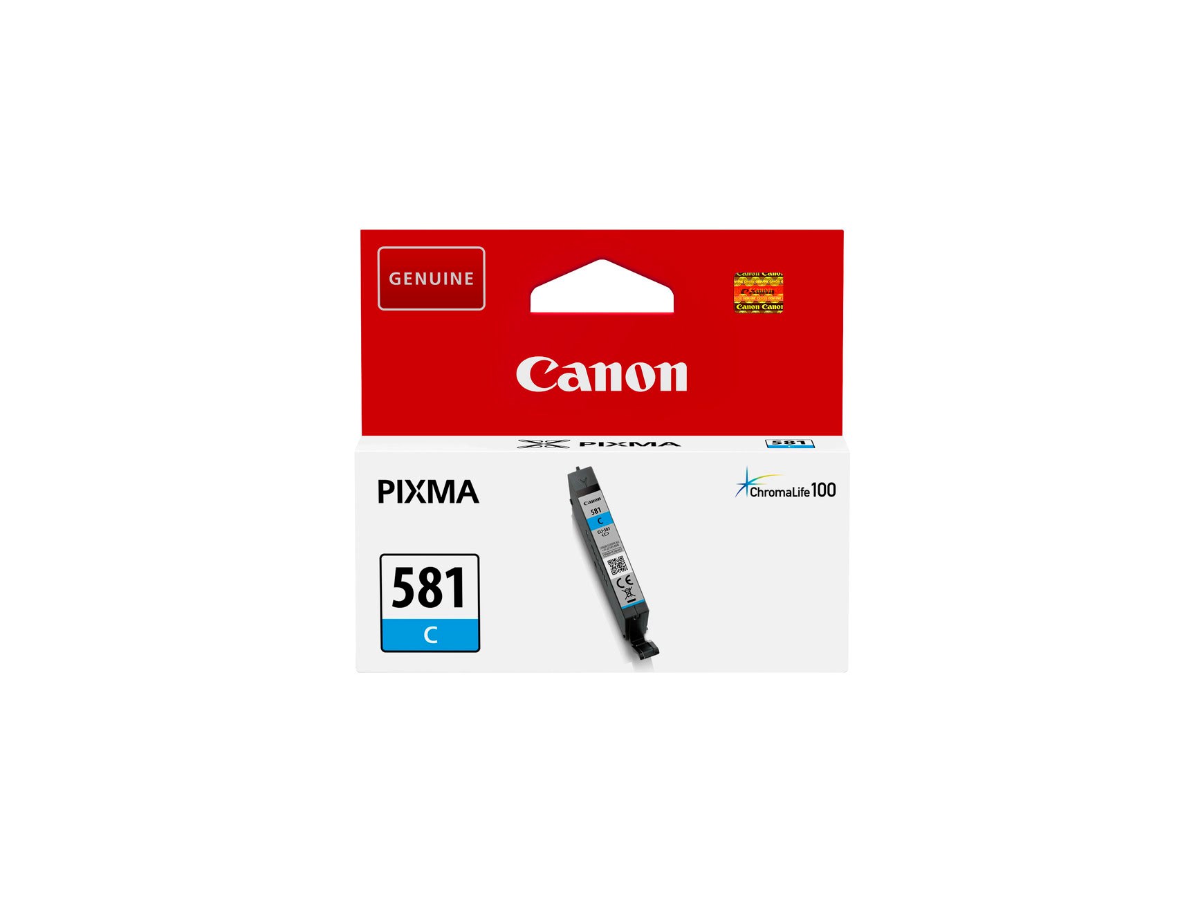 Canon CLI-581 / 2103C001 Cyan Printerpatron Og Toner