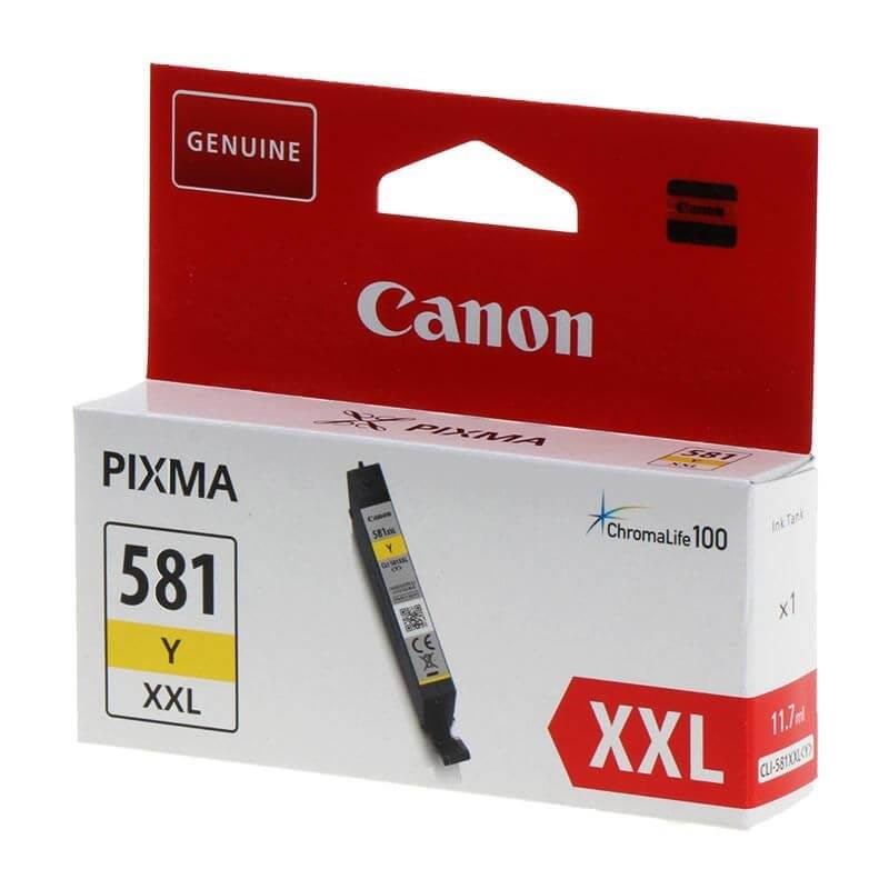 Canon CLI-581XXL / 1997C001 High Yellow Printerpatron Og Toner Gul