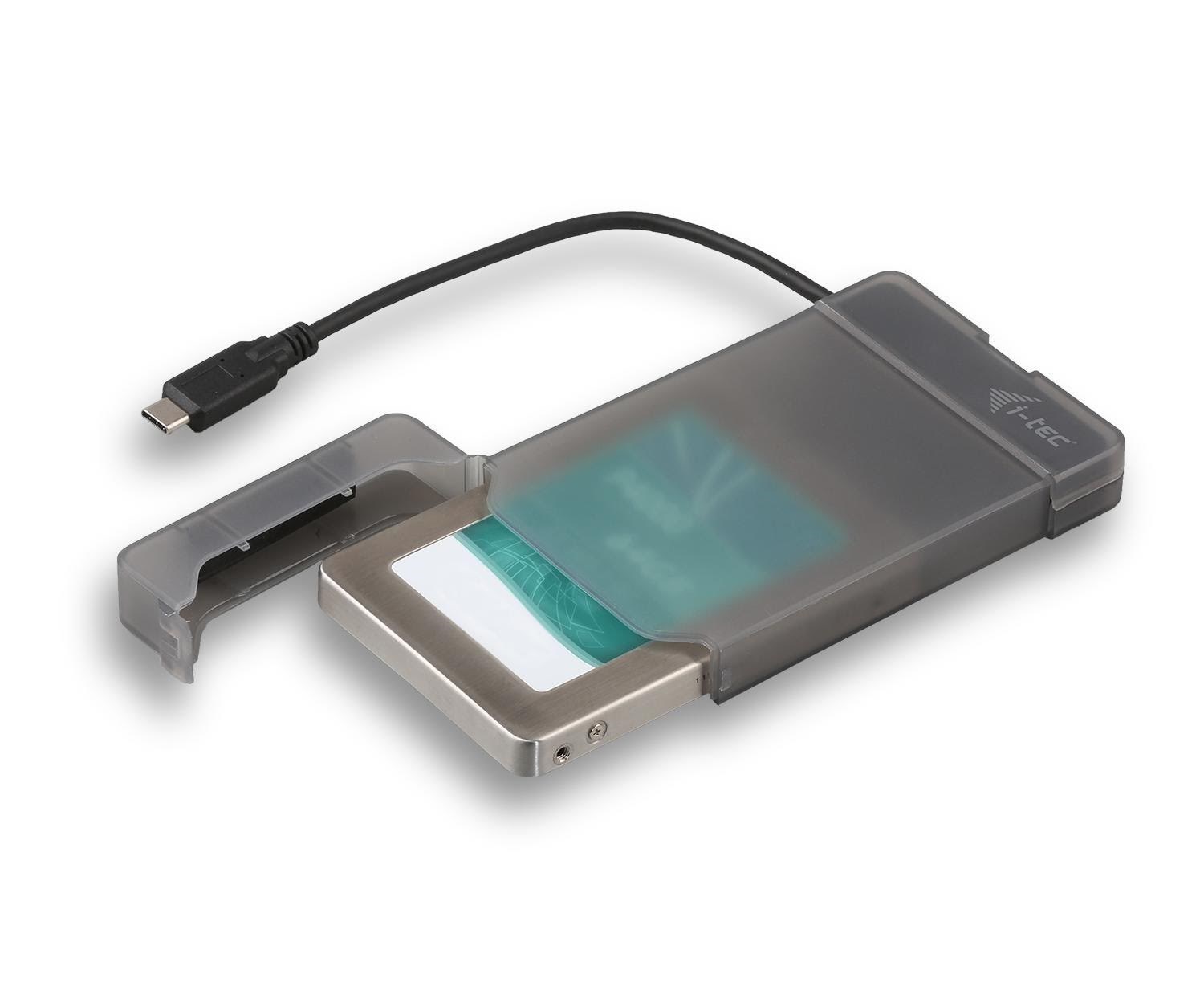 I-Tec MySafe USB-C Easy 2.5" External Case Black Harddisk Tilbehør C31MYSAFEU313