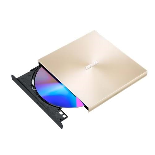 ASUS ZenDrive U9M - Gold - CD-ROM (Læser) - USB 2.0 - Guld Eksternt Drev 90DD02A5-M29000