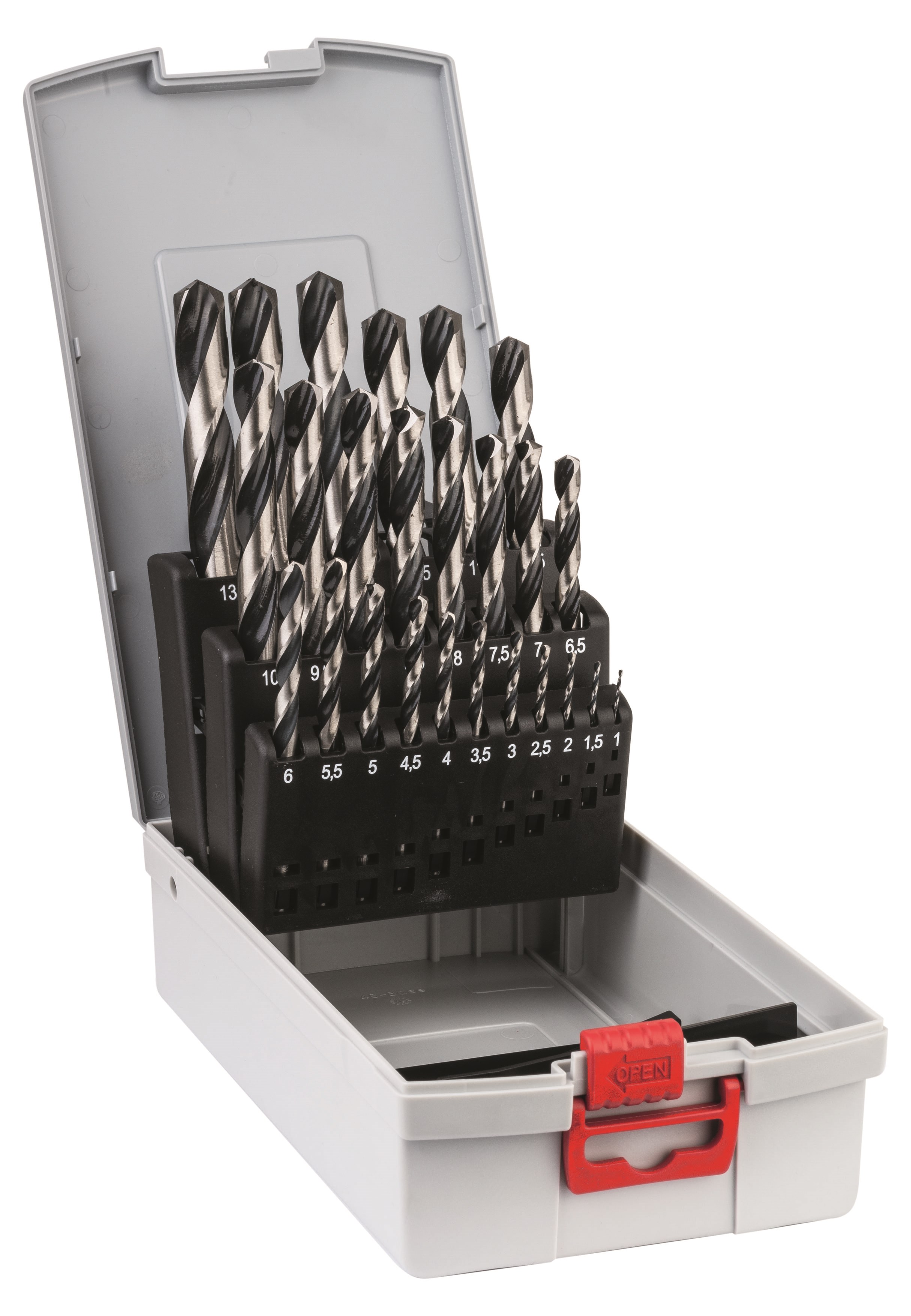 Bosch HSS-spiralbor PointTeQ 25 stk. ProBox Bor Og Bits 2608577352