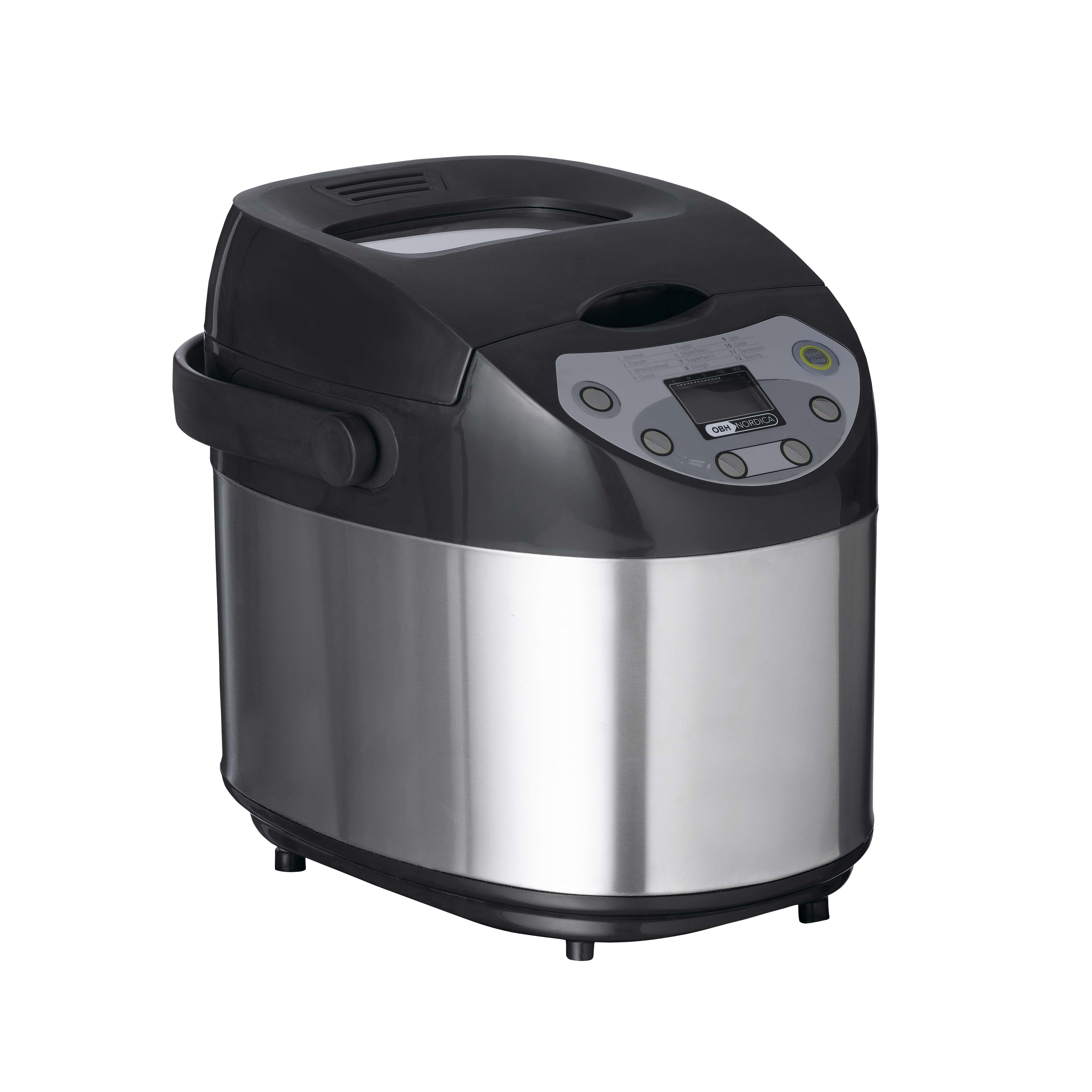OBH Nordica Bagemaskine Bread Maker Inox - 6544 Bagemaskine