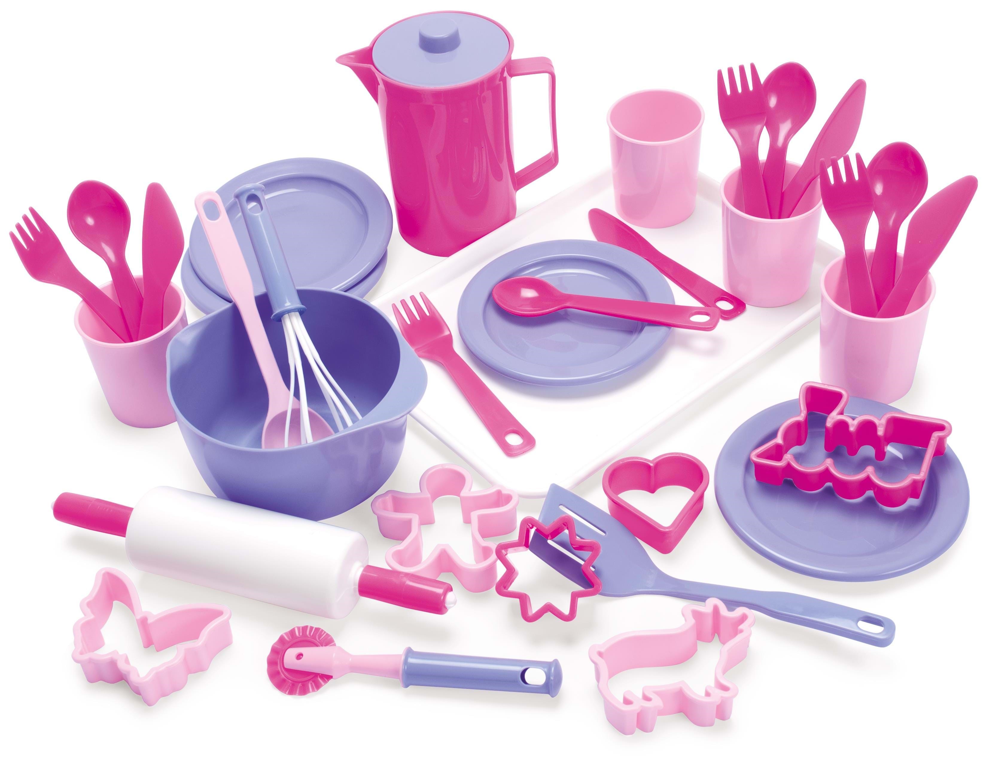 Dantoy MY LITTLE P. BAKE & SERVE SET IN BOX 35 PCS. Legekøkken 4455