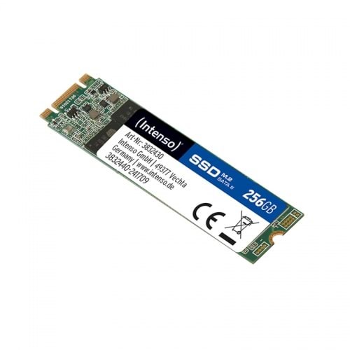 Intenso SSD Top - 256GB - M.2 2280 - SATA-600 Ssd Harddisk Grøn 3832440