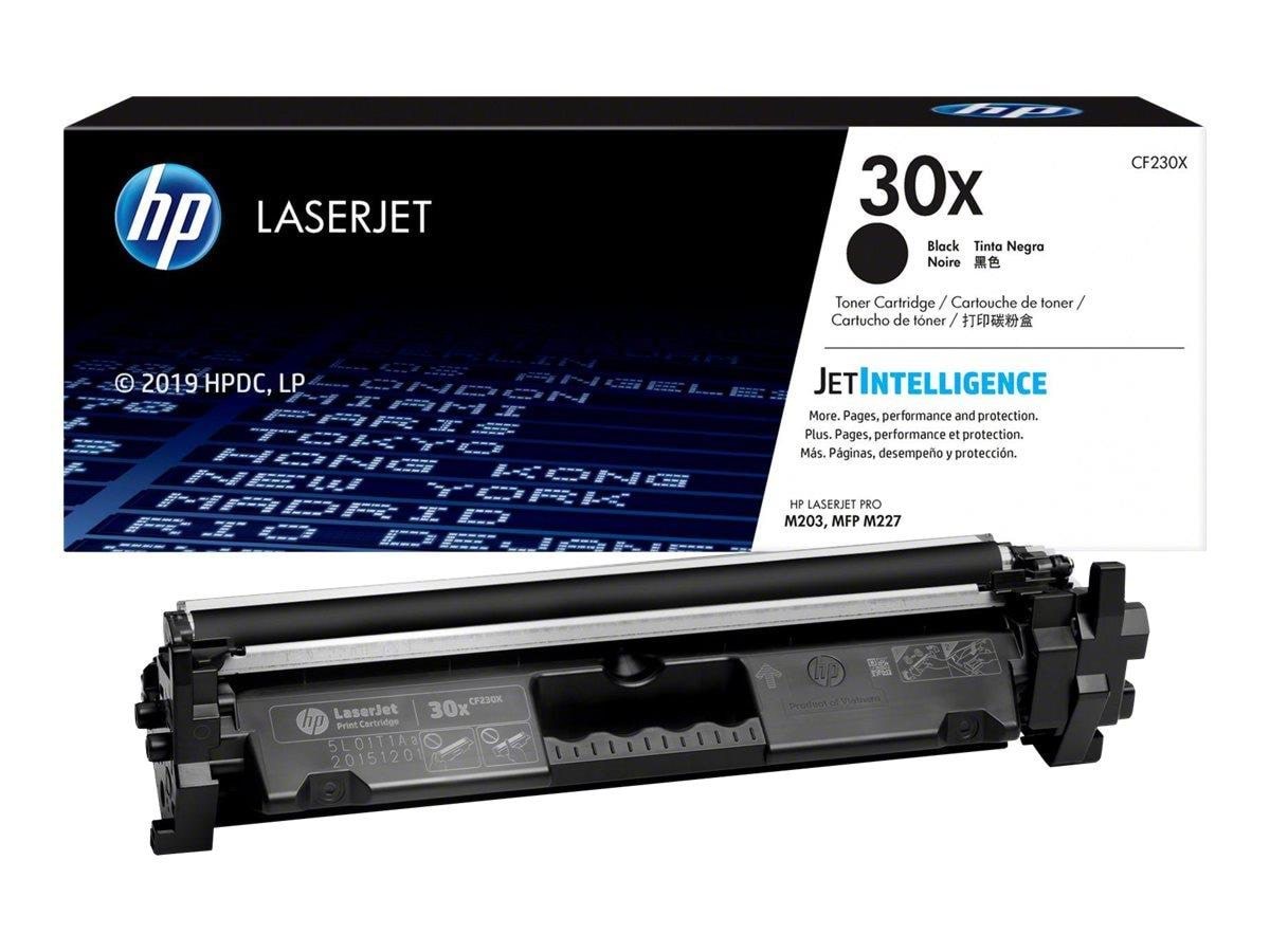 HP 30X / CF230X High Capacity Black Toner Printerpatron Og Toner Sort