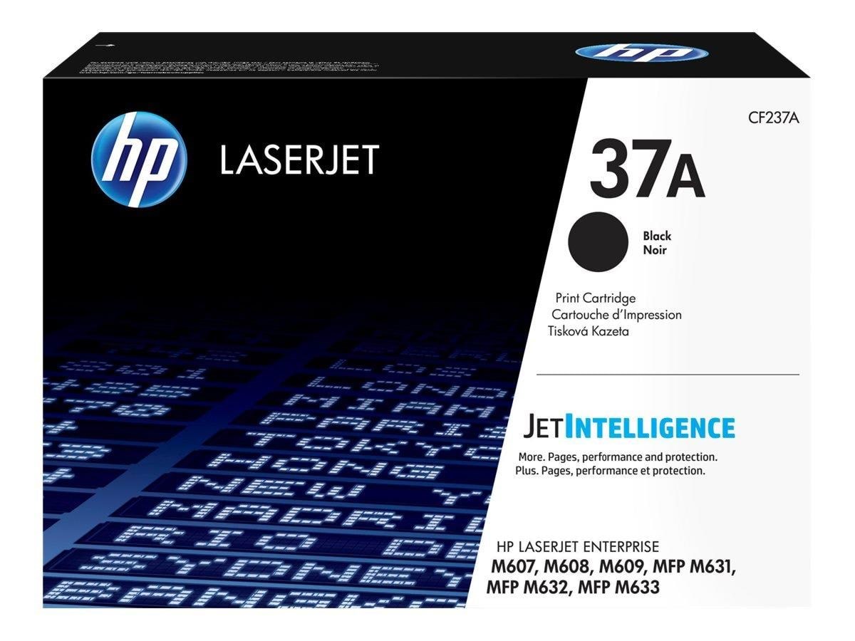HP 37A / CF237A Black Toner Printerpatron Og Toner Sort