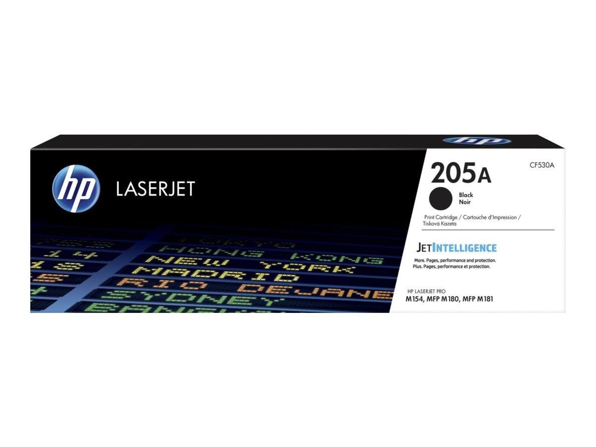 HP 205A / CF530A Black Toner Printerpatron Og Toner Sort