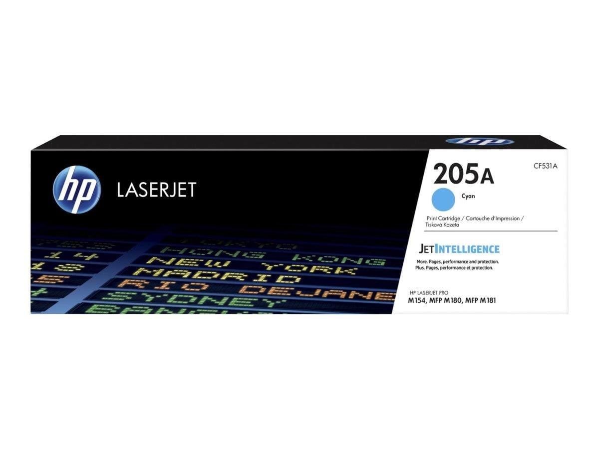 HP 205A / CF531A Cyan Toner Printerpatron Og Toner