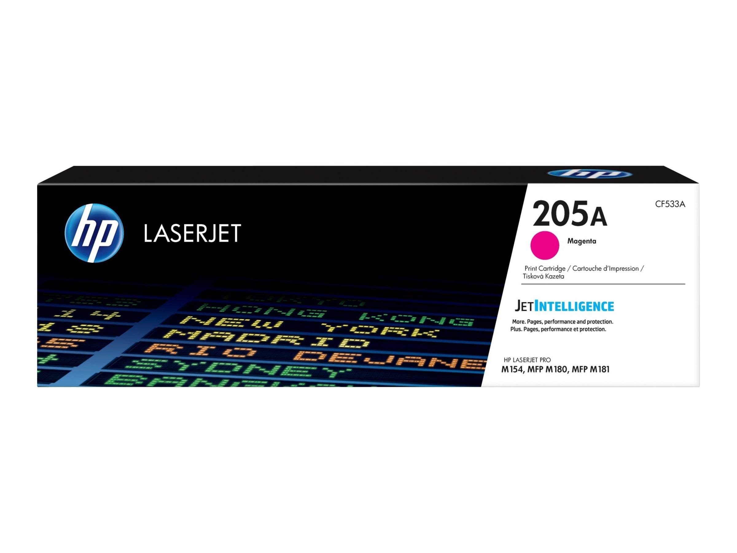 HP 205A / CF533A Magenta Toner Printerpatron Og Toner