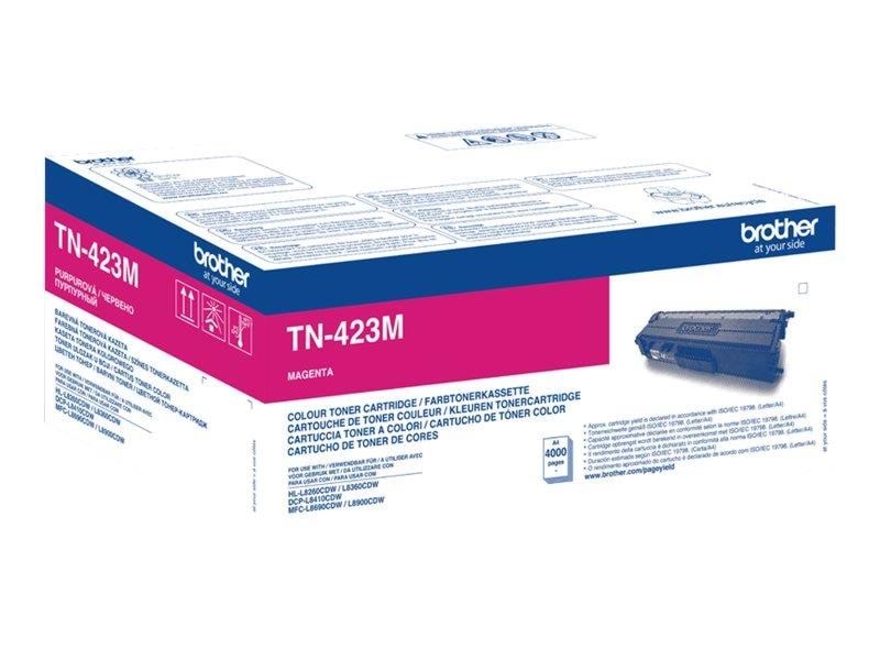 Brother TN423M / TN 423M Magenta Toner Printerpatron Og Toner