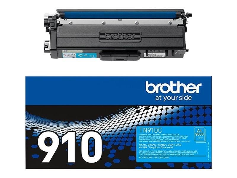 Brother TN910C / TN 910C High Capacity Cyan Toner Printerpatron Og Toner