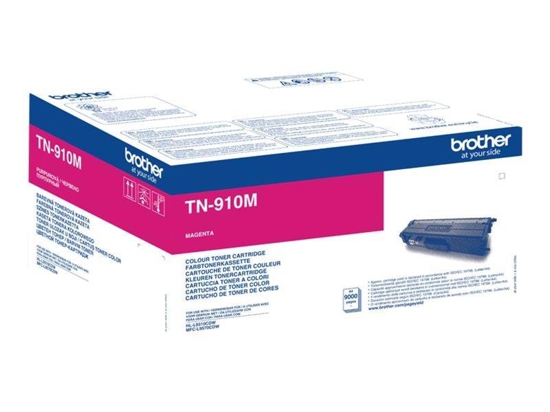 Brother TN910M / TN 910M High Capacity Magenta Toner Printerpatron Og Toner