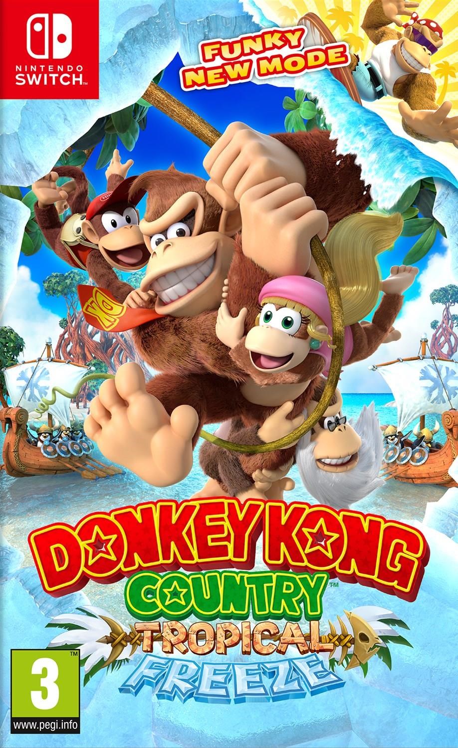 Donkey Kong Country: Tropical Freeze - Nintendo Switch - Platformer