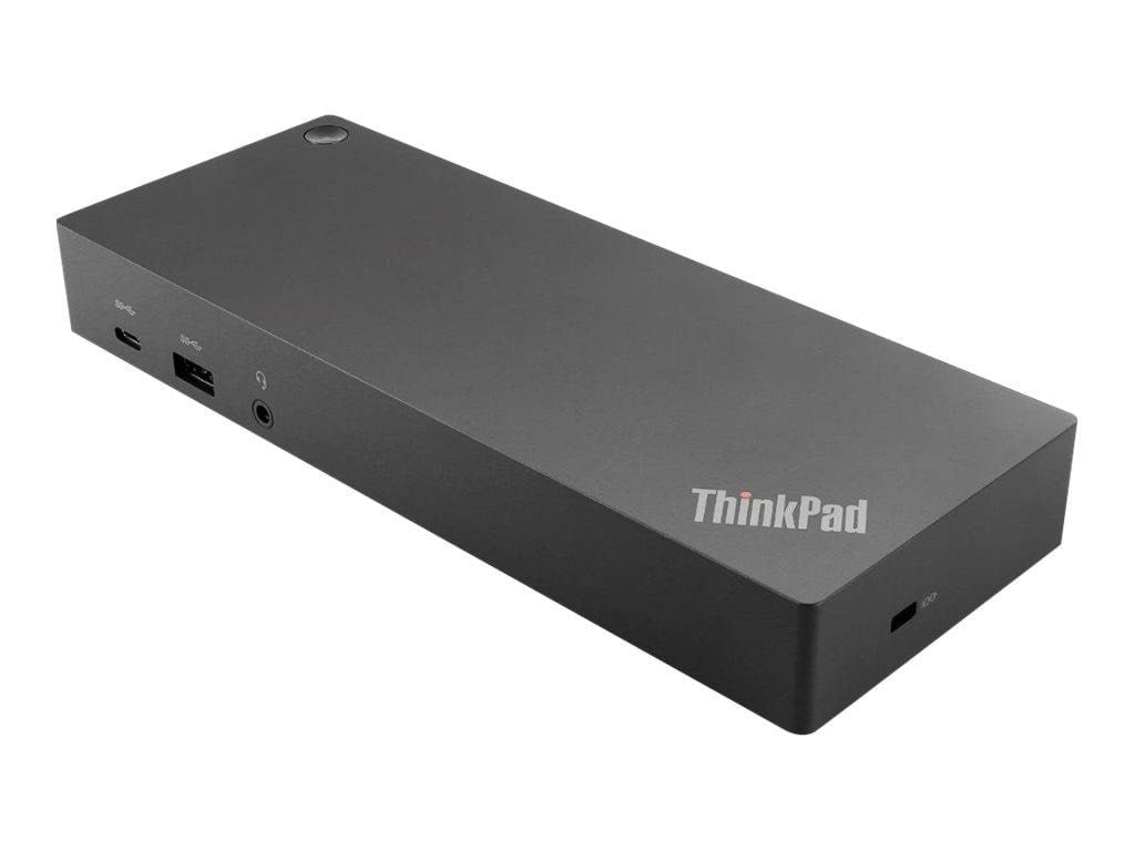 Lenovo ThinkPad Hybrid USB-C med USB-A dock - USB-C - 2 x HDMI-porte - 2 x DisplayPort - 1 Gbit Ethernet - 135 W Docking Station 40AF0135EU