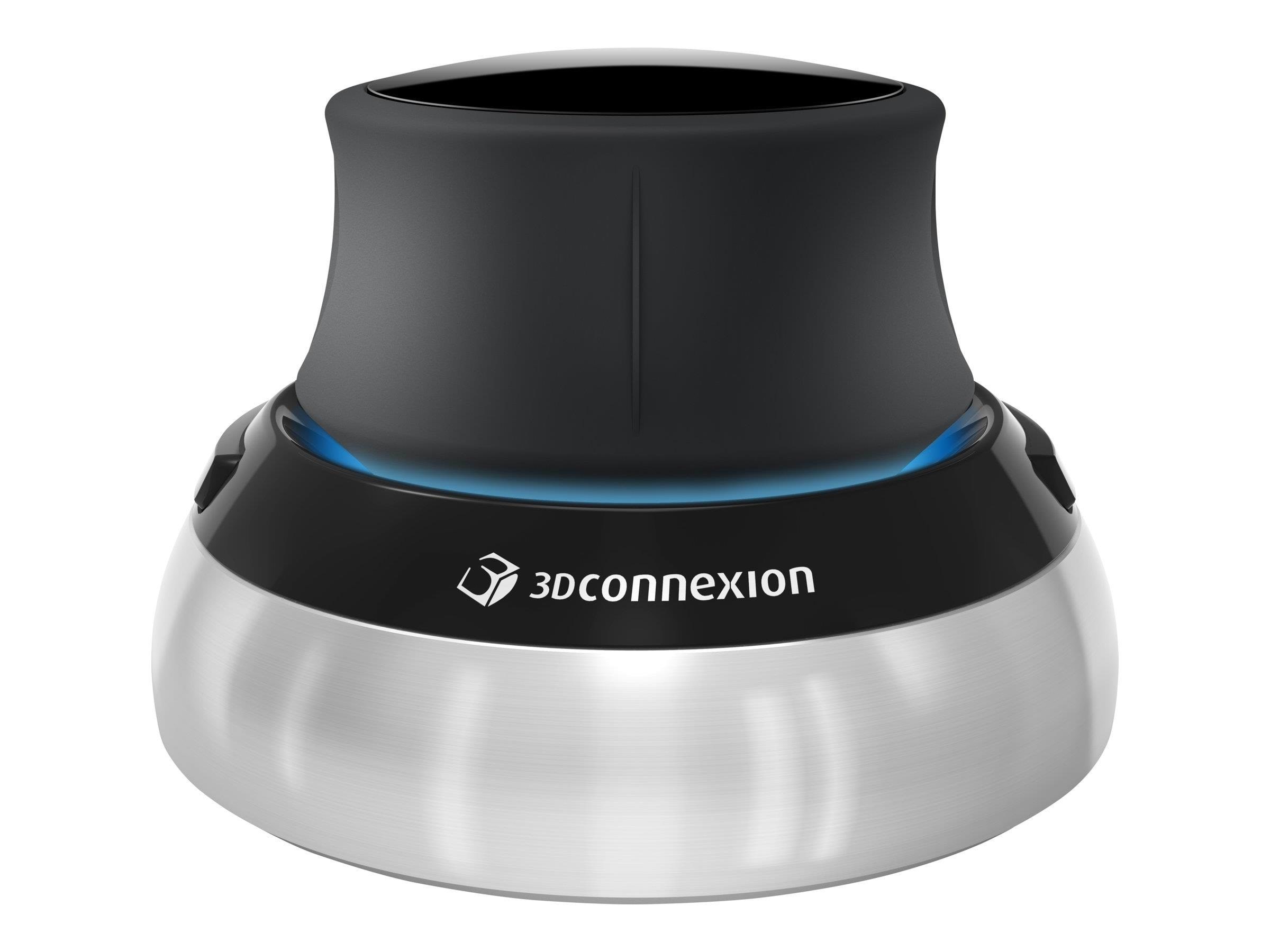 3Dconnexion SpaceMouse Compact - 3D mus - 2 knapper - Sort Mus 3DX-700059