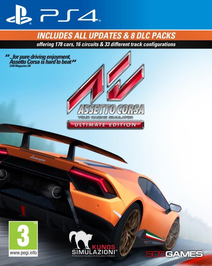 Assetto Corsa (Ultimate Edition) - Sony PlayStation 4 - Racing Spil 8023171041131
