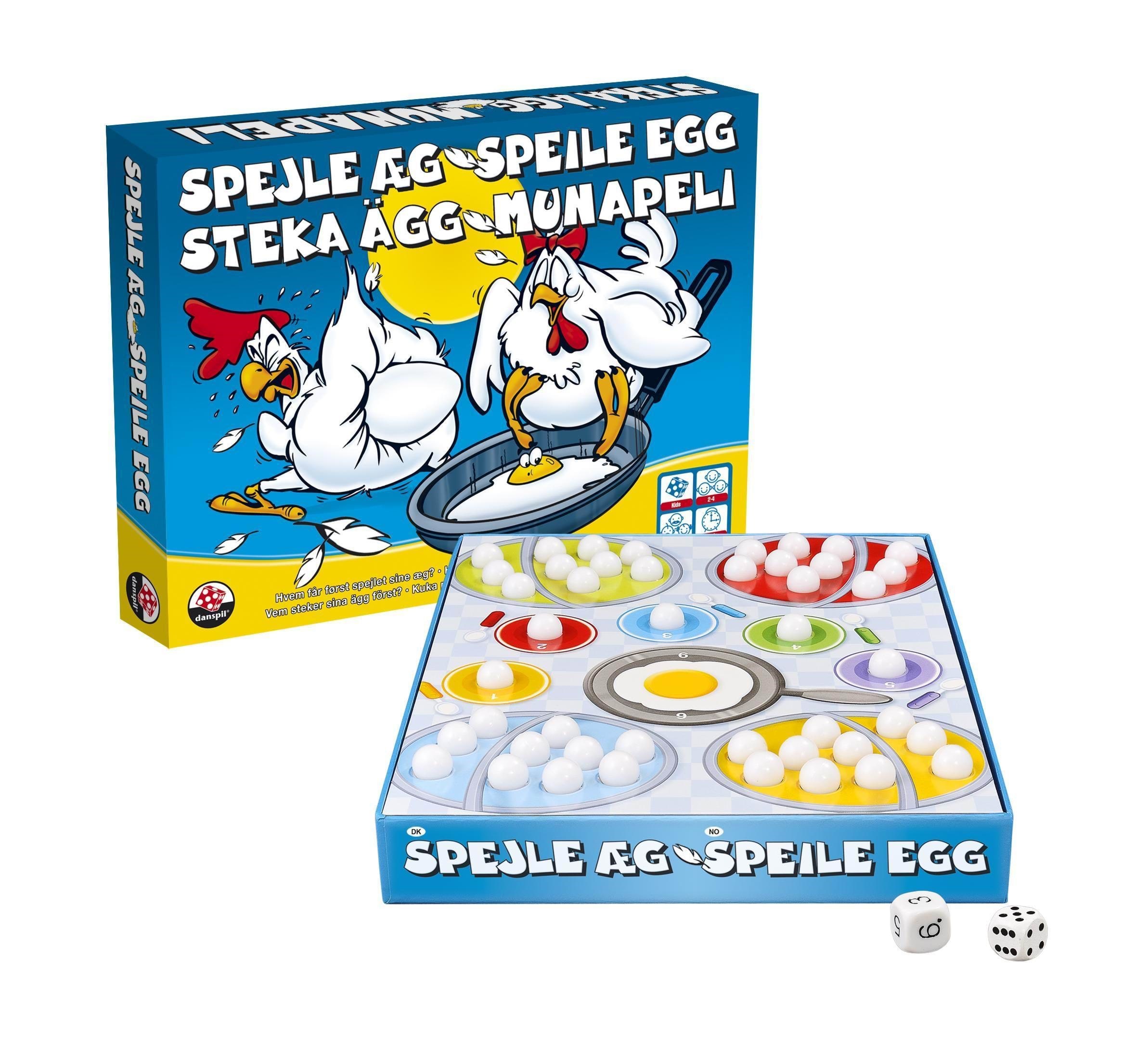 Danspil Spejle æg Brætspil 514037