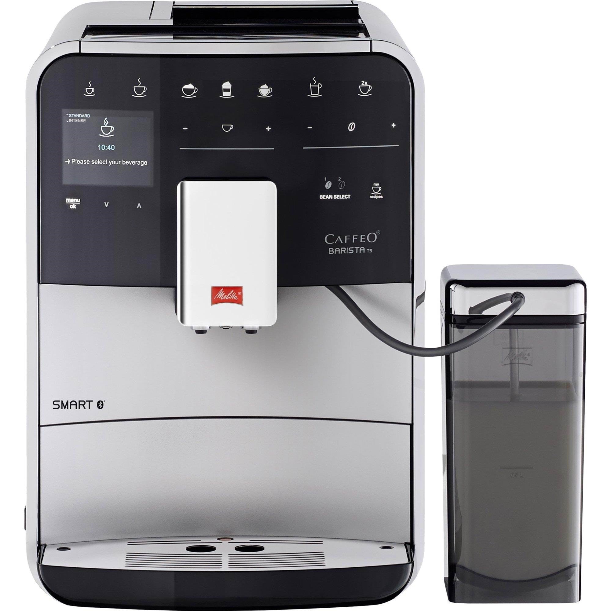 Melitta Barista TS Smart - Silver Kaffemaskine Sølv 21784