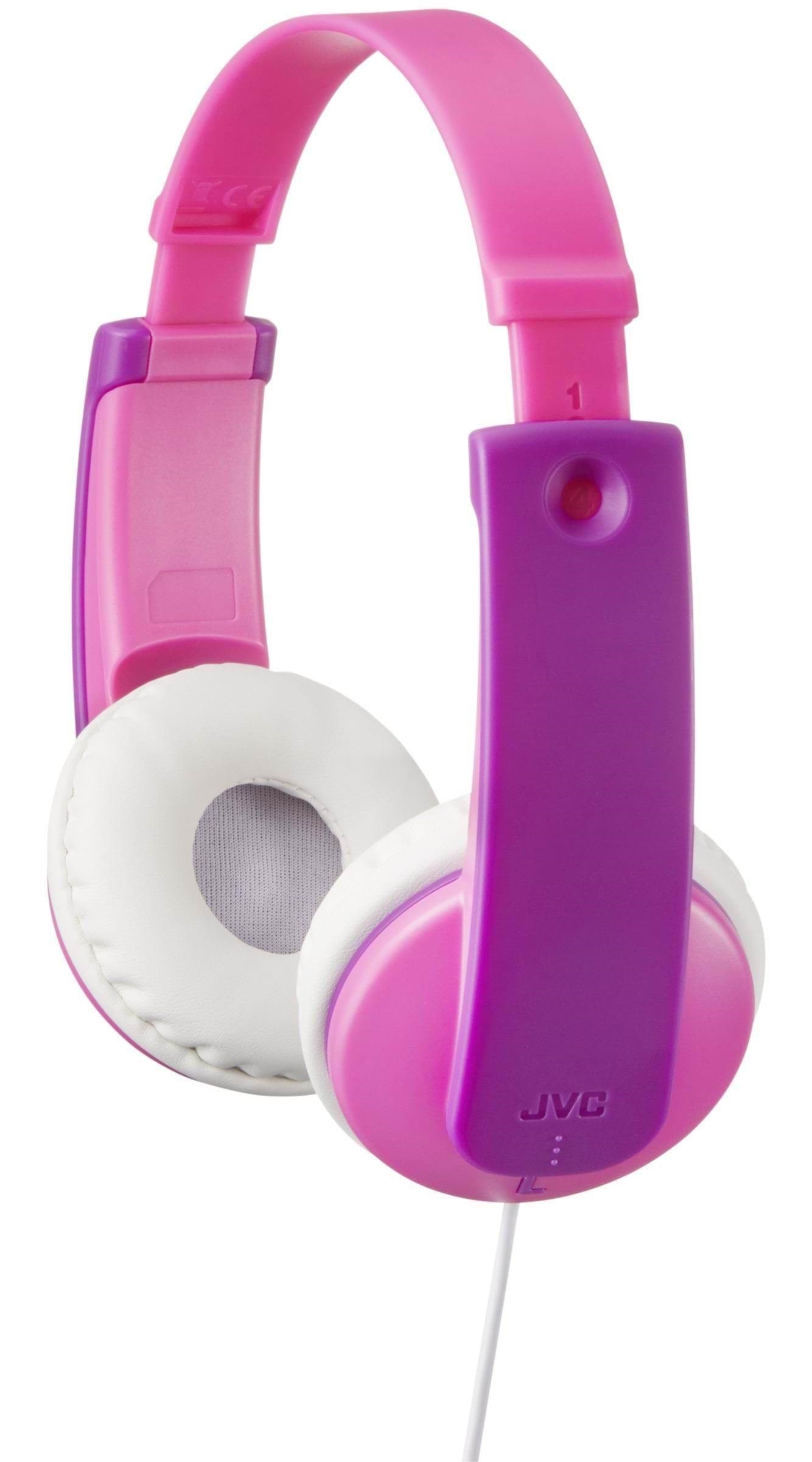 JVC børnehovedtelefoner - Pink Hovedtelefoner Og Headset Lilla JVC HA-KD7-P-E