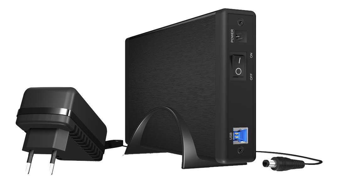 ICY BOX IB-377U3 Harddisk Tilbehør