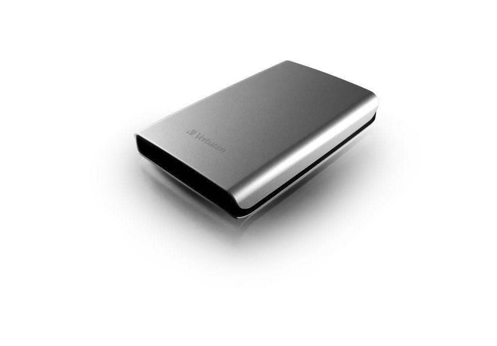 Verbatim Store'n'Go Portable - 1TB - Ekstern Harddisk - Sølv Ekstern Harddisk 53071
