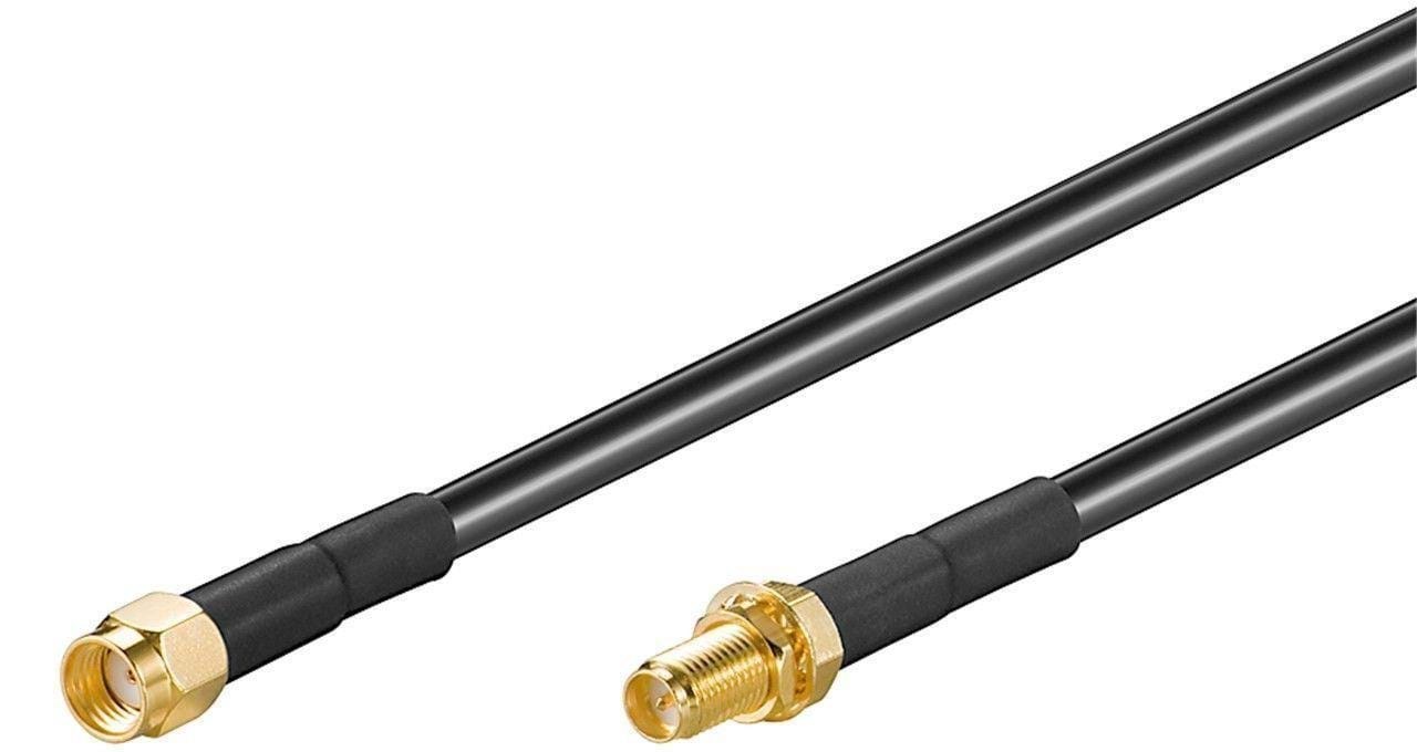 Pro RP-SMA WLAN antenna extension cable - 10m Netværkskabel 4040849516795