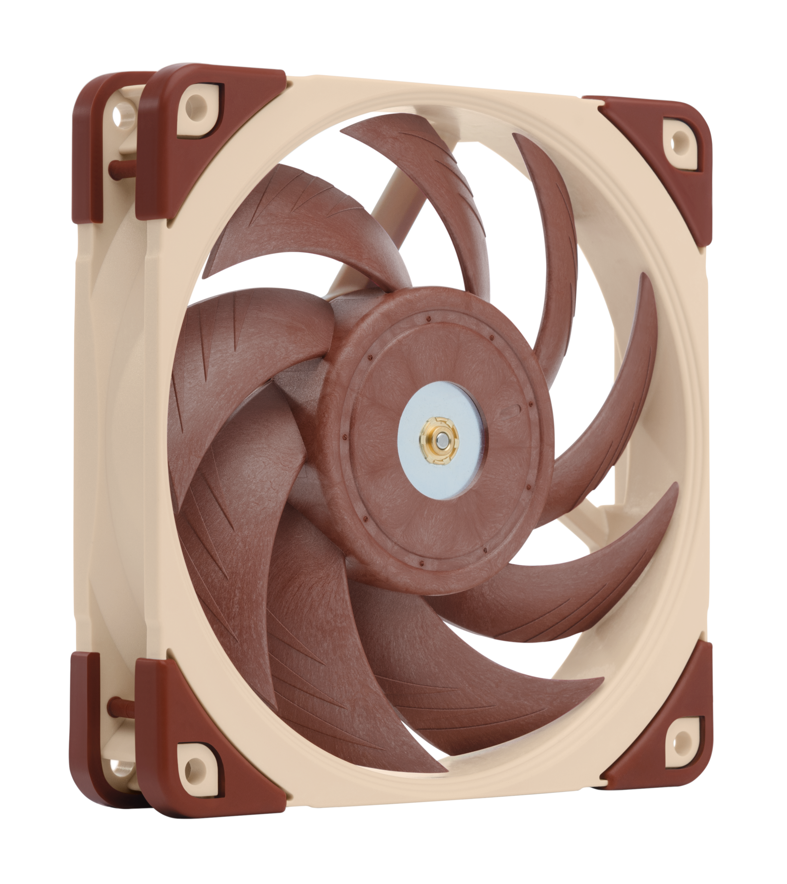 Noctua NF-A12x25 PWM - Kabinet køler - 120mm - Brun - 22 dBA Kabinetkøler