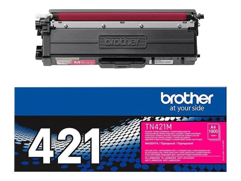 Brother TN421M / TN 421M Magenta Toner Printerpatron Og Toner