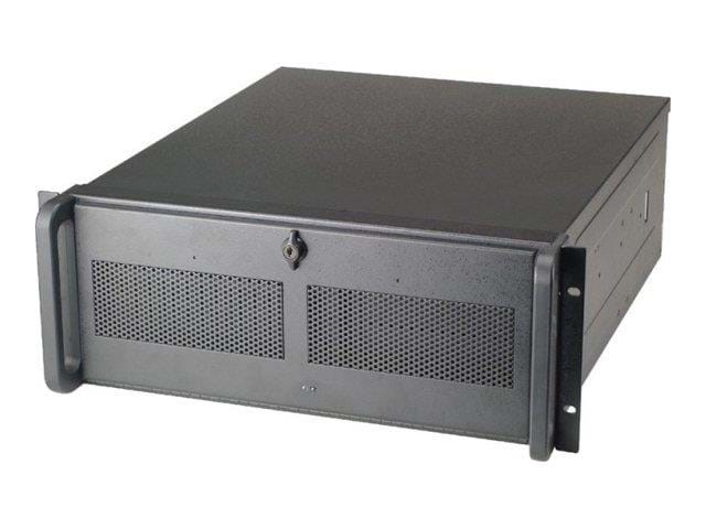 Chieftec UNC-410S-B-U3-OP 19" 4U chassi No PSU B - Kabinet - Server (Rack) - Sort Kabinet