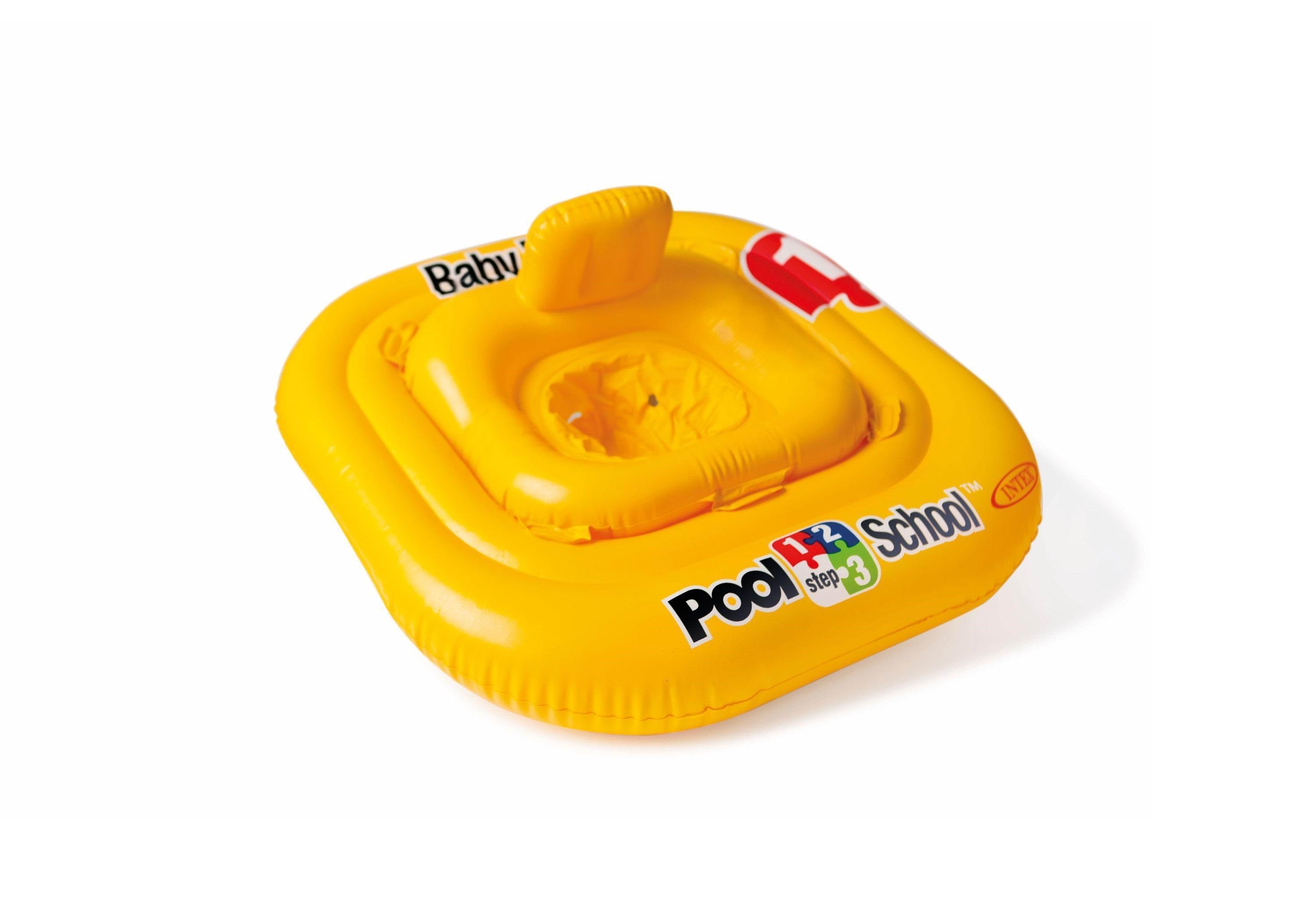Intex Pool School Deluxe babybadering, alder 1-2, 79x79 cm Vandleg 56587