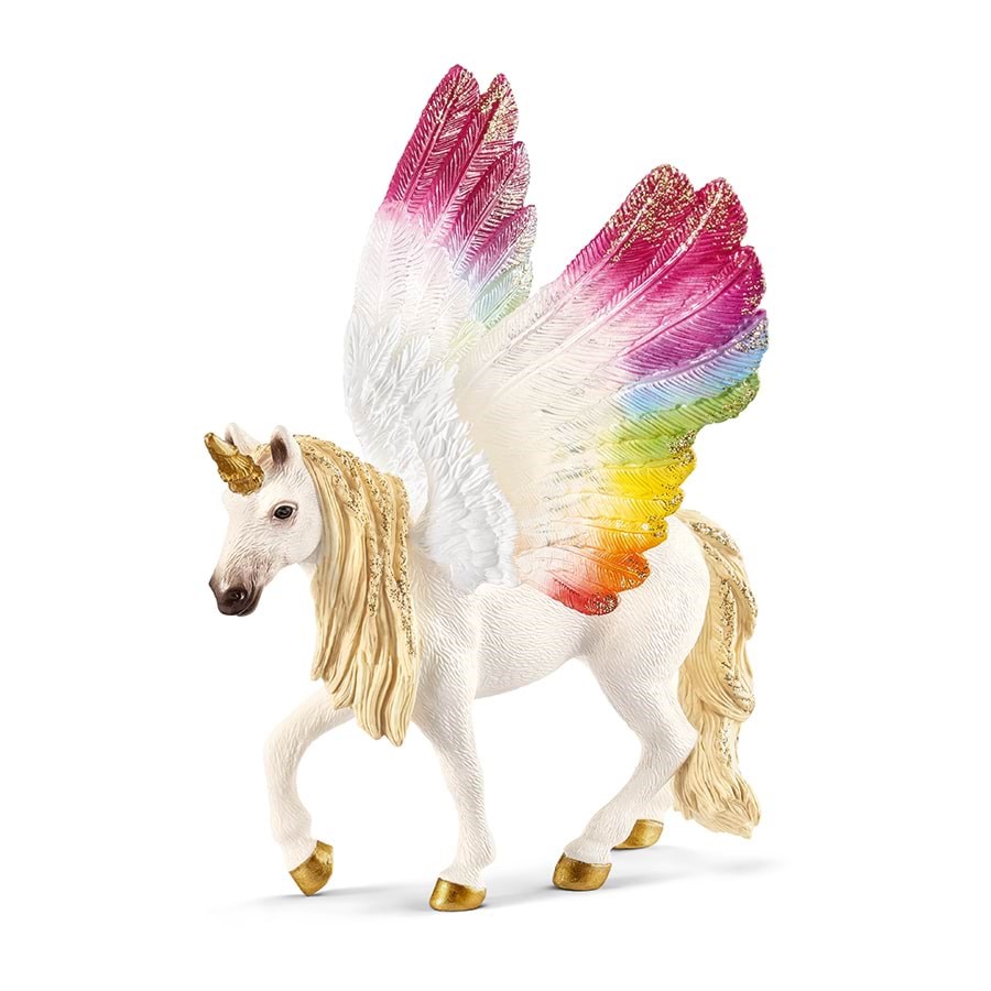 Schleich Bevinget regnbueenhjørning Legetøj 70576