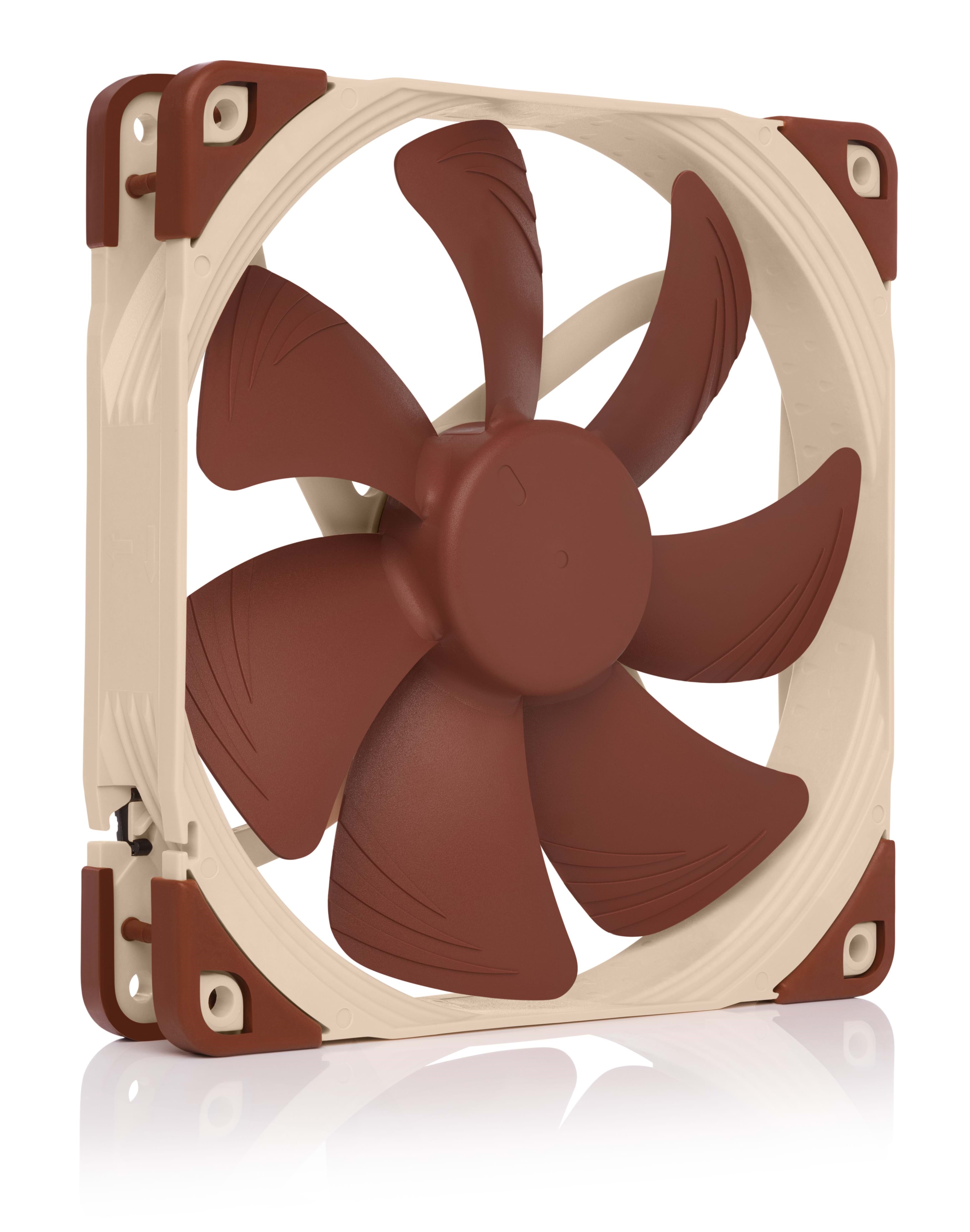 Noctua NF-A14 5V PWM - Kabinet køler - 140mm - Brun - 25 dBA Kabinetkøler