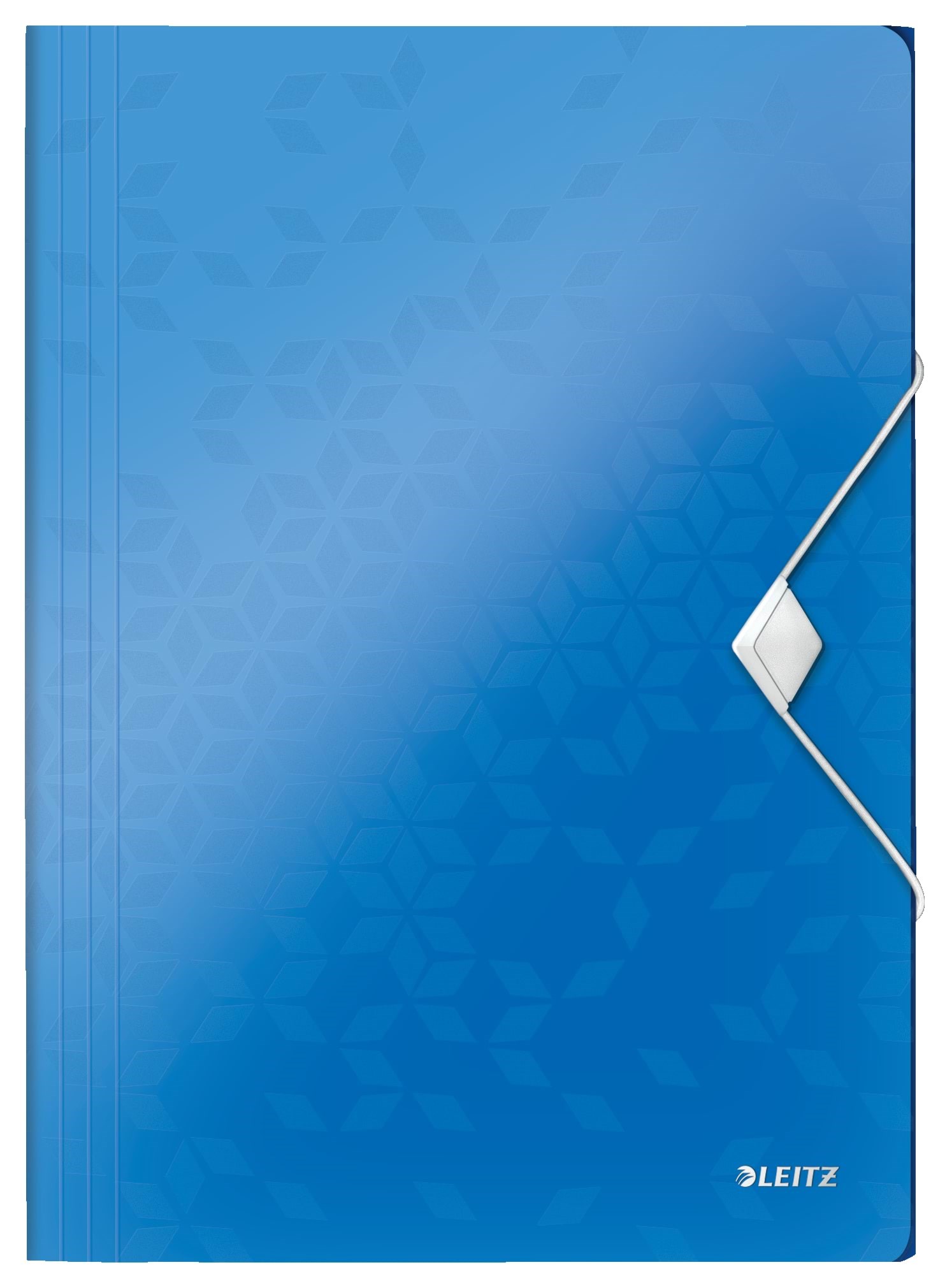 Leitz 3-klap mappe WOW PP A4 Blå Mappe 45990036