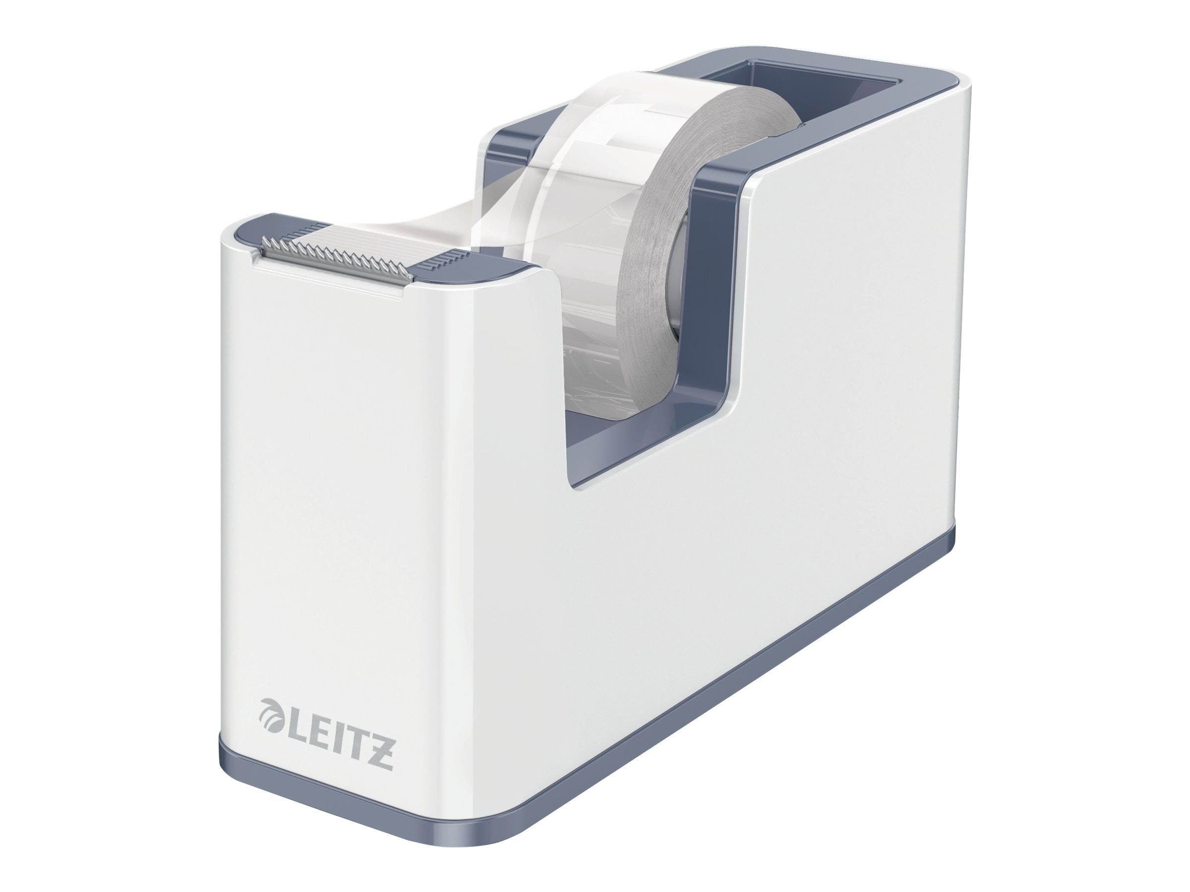 Leitz Tapedispenser WOW Hvid Tape Grå 53641001