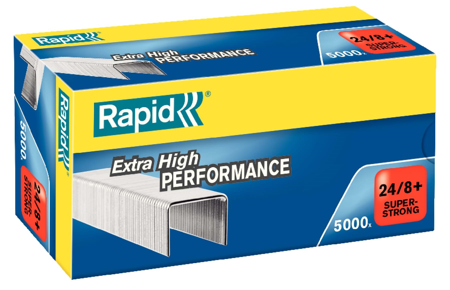 Rapid Hæfteklamme SuperStrong 24/8 5000 Hæftemaskine 24860100