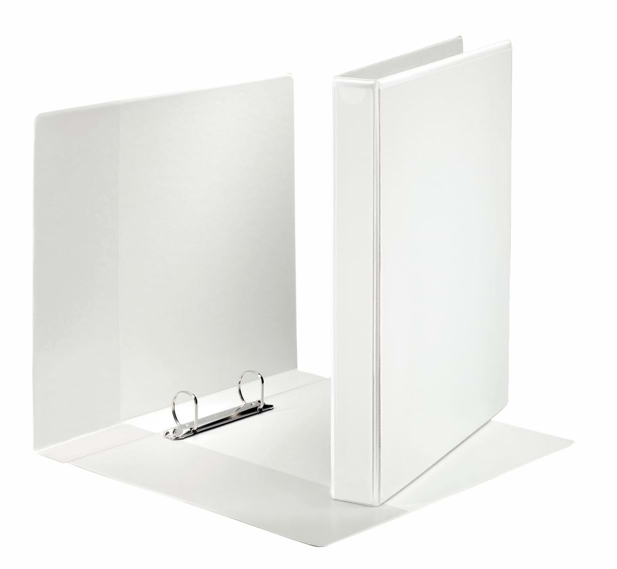 Esselte Panoramabind A4 2DR/25mm m/3 lommer hvid Ringbind 55218