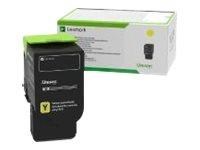 Lexmark 78C2XYE High Capacity Yellow Toner Printerpatron Og Toner Gul