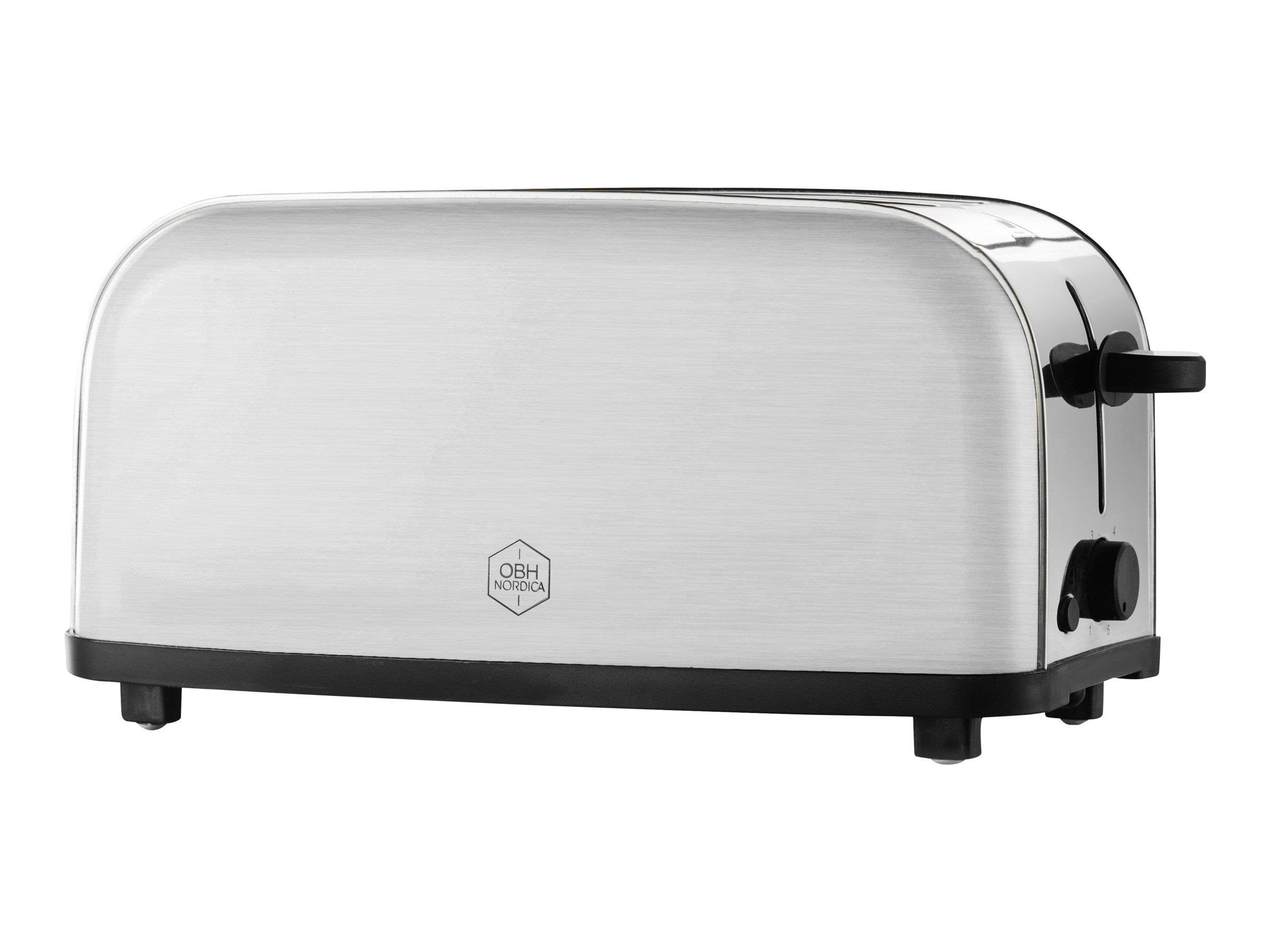OBH Nordica Brødrister Manhattan Steel 4 Brødrister 2268