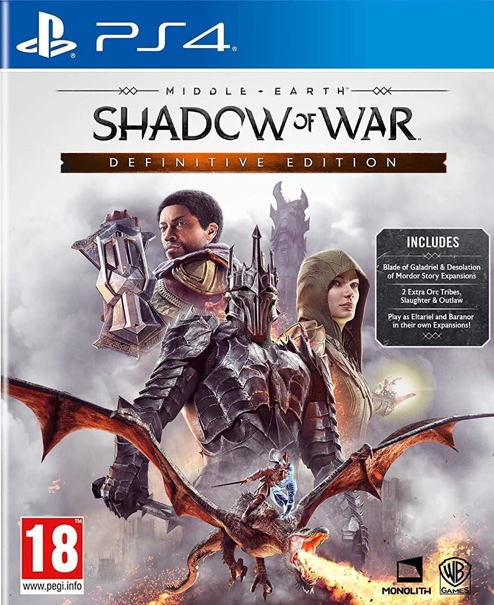 Middle-earth: Shadow of War (Definitive Edition) - Sony PlayStation 4 - Action