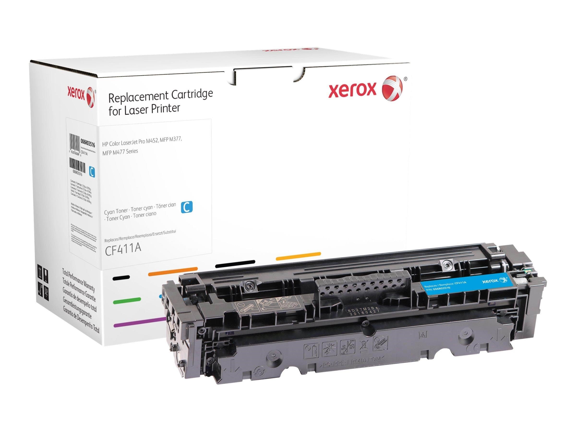 Xerox 006R03516 / Alternative to HP 410A / CF411A Cyan Toner Printerpatron Og Toner