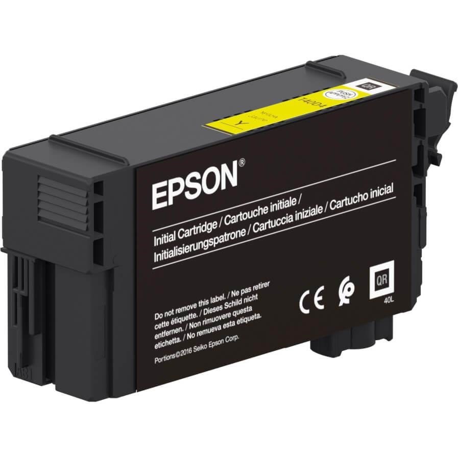 Epson UltraChrome XD2 Yellow T40D440 50ml Printerpatron Og Toner Gul C13T40D440