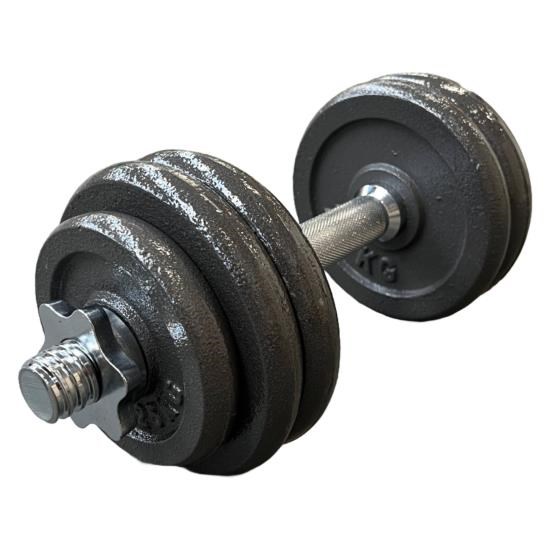 TITAN LIFE LIFE 15 kg Adjustable Iron Dumbbell Træningsudstyr 400-800082