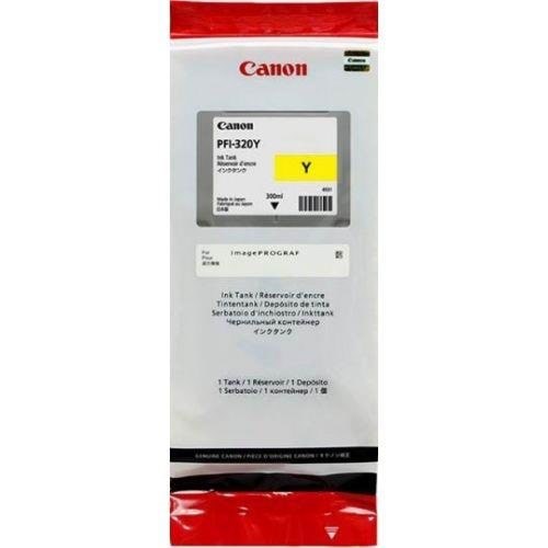 Canon PFI-320 / 2893C001 Yellow Printerpatron Og Toner Gul