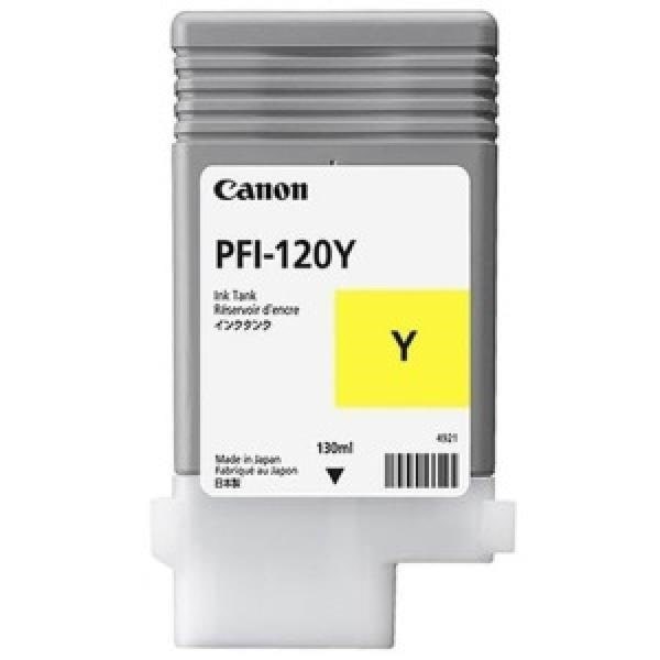 Canon PFI-120 / 2888C001 Yellow Printerpatron Og Toner Gul